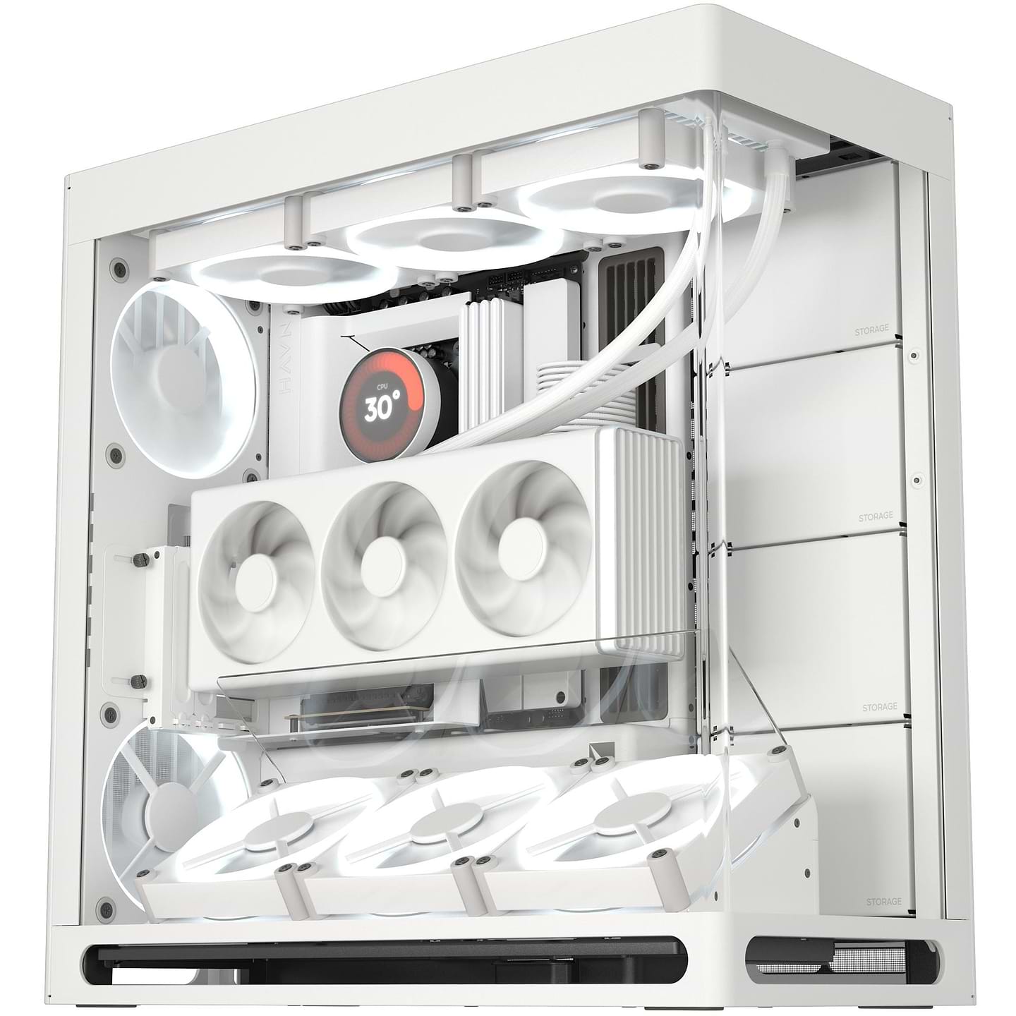 Корпус Havn HS 420 VGPU Edition White (HVN-CA-HS420-07)