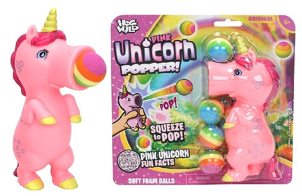 Фото - Антистрес іграшка HOGWILD Стріляюче звірятко Єдиноріг (HW54906)