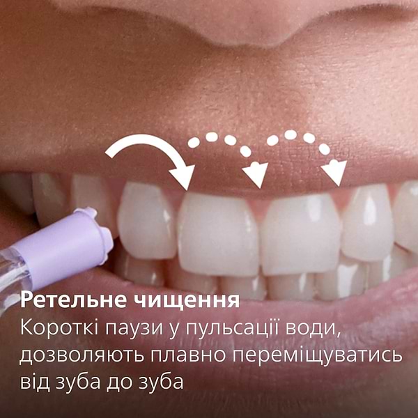 Фото - Уцінка - Іригатор Philips HX3911/40 Power Flosser 7000
