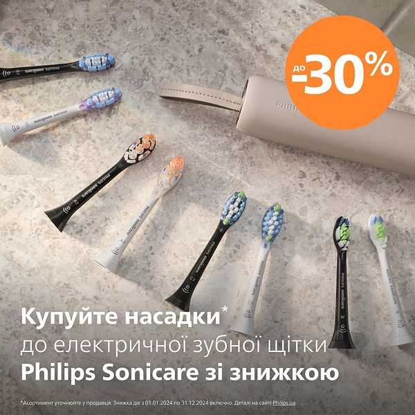 Фото - Насадка для зубної щітки Philips Sonicare HX9094/11 А3 All-in-One