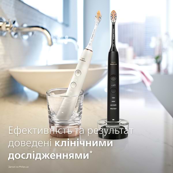 Фото - Зубна щітка електрична Philips Sonicare HX9914/69 Diamond Clean 9000 (набор 2 шт)
