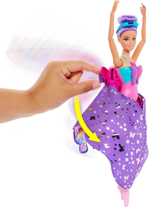 Фото - Лялька Barbie "Чарівні крильця" серії Дрімтопія Barbie (HXJ10)