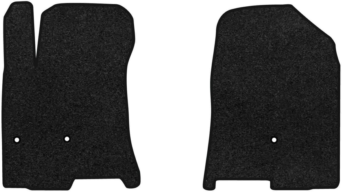 Килимки ворсові в салон авто EVAtech Premium для Hyundai Ioniq Electric Restyling 2019 1 покоління Htb EU чорний кант HY11568A2KH3VPB