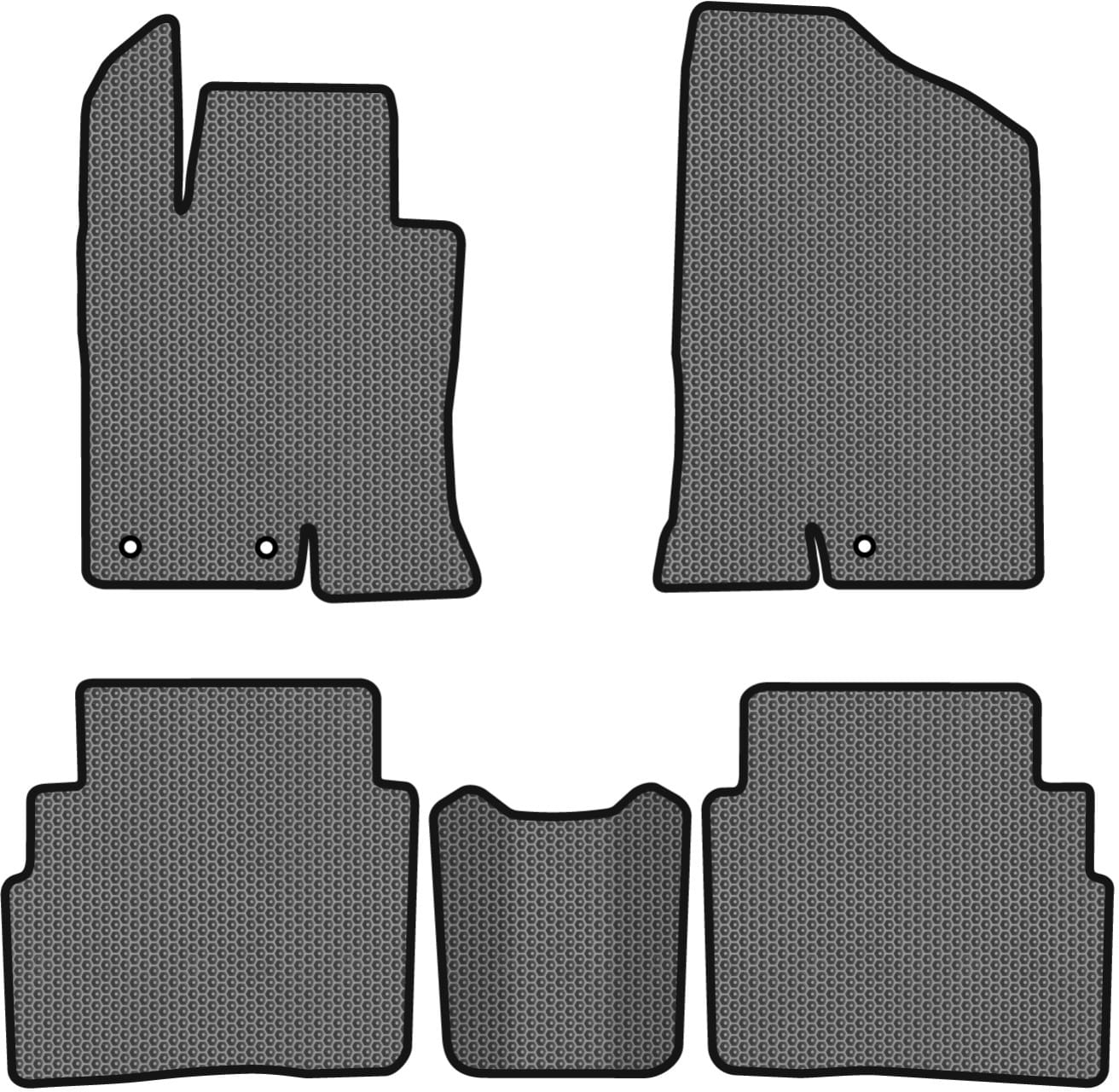 EVA коврики в салон авто EVAtech для Sonata (YF) Hyundai 2009-2014 6 поколение Sedan Korea HY12004CV5KH3SGB