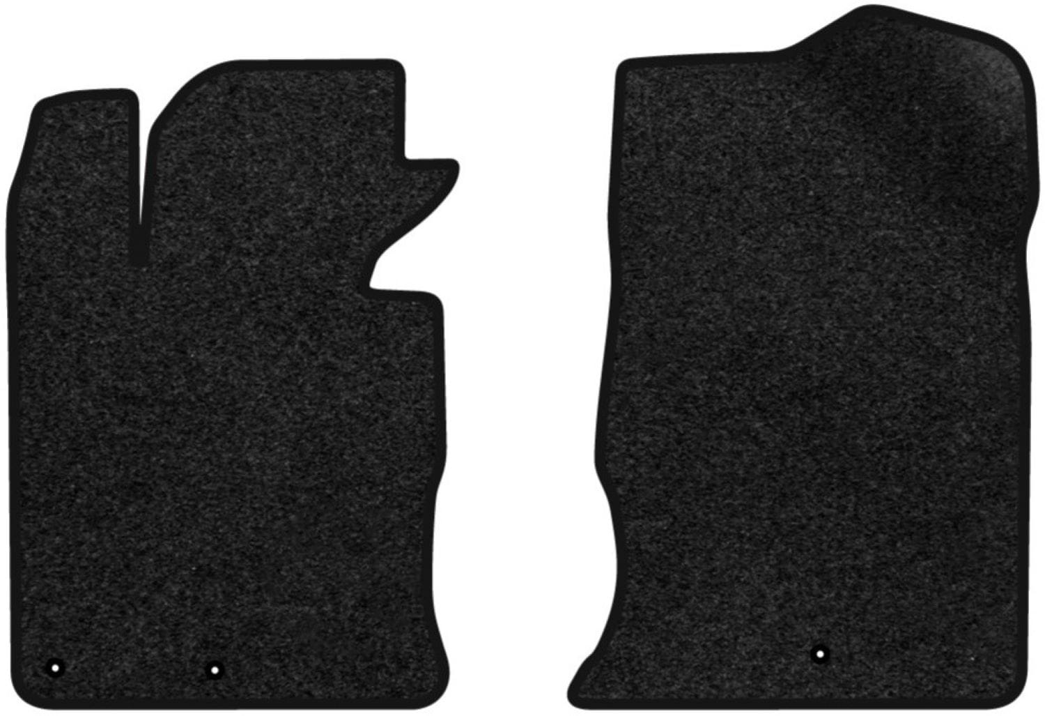 Килимки ворсові в салон авто EVAtech Premium для Hyundai Grandeur (HG) 2011-2017 5 покоління Sedan EU чорний кант HY12193A2LA3VPB