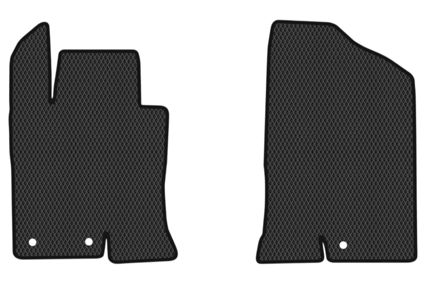 EVA килимки в салон авто передні EVAtech для Sonata (YF) Hybrid (5 clips) Hyundai 2009-2014 6 покоління Sedan USA HY12467AV2KH3RBB