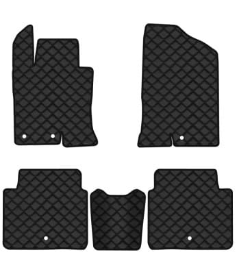 Килимки з екошкіри в салон авто EVAtech ECO для Sonata (YF) Hybrid (5 clips) Hyundai 2009-2014 6 покоління Sedan USA (HY12467CV5KH5BBB)