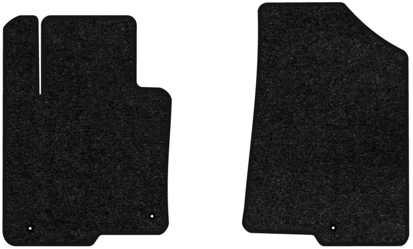 Килимки ворсові в салон авто EVAtech Standard для Hyundai Sonata (LF) (3 clips) 2014-2019 7 покоління Sedan USA чорний кант HY12825AV2LA3VEB