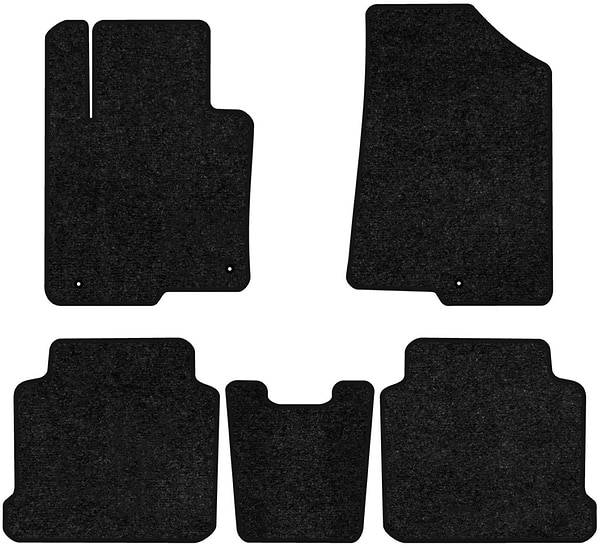 Фото - Коврики ворсовые в салон авто EVAtech Standard для Hyundai Sonata (LF) (3 clips) 2014-2019 7 поколение Sedan USA черный кант HY12825CV5LA3VEB