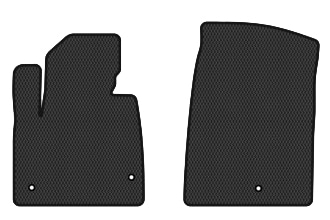 EVA коврики в салон авто передние EVAtech для Grand Santa FE (NC) 7 seats Hyundai 2012-2017 3 поколение SUV USA HY1307A2KH3RBB