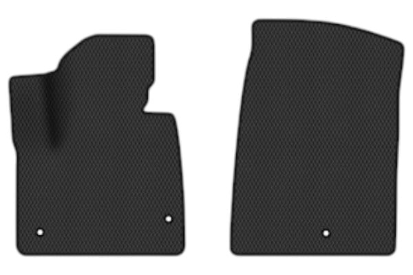 EVA коврики в салон авто передние EVAtech для Grand Santa FE (NC) 7 seats Hyundai 2012-2017 3 поколение SUV USA HY1307AD2KH3RBB