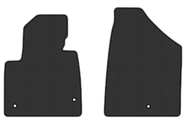 EVA килимки в салон авто передні EVAtech для Grand Santa FE (NC) 7 seats Hyundai 2012-2017 3 покоління SUV USA HY1307AG2KH3RBB