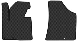 EVA коврики в салон авто передние EVAtech для Santa FE (CM) Restyling (Floor Gas Pedal) 5 seats (3 clips) Hyundai 2010-2012 2 поколение SUV EU HY13312AV2KD3RBB