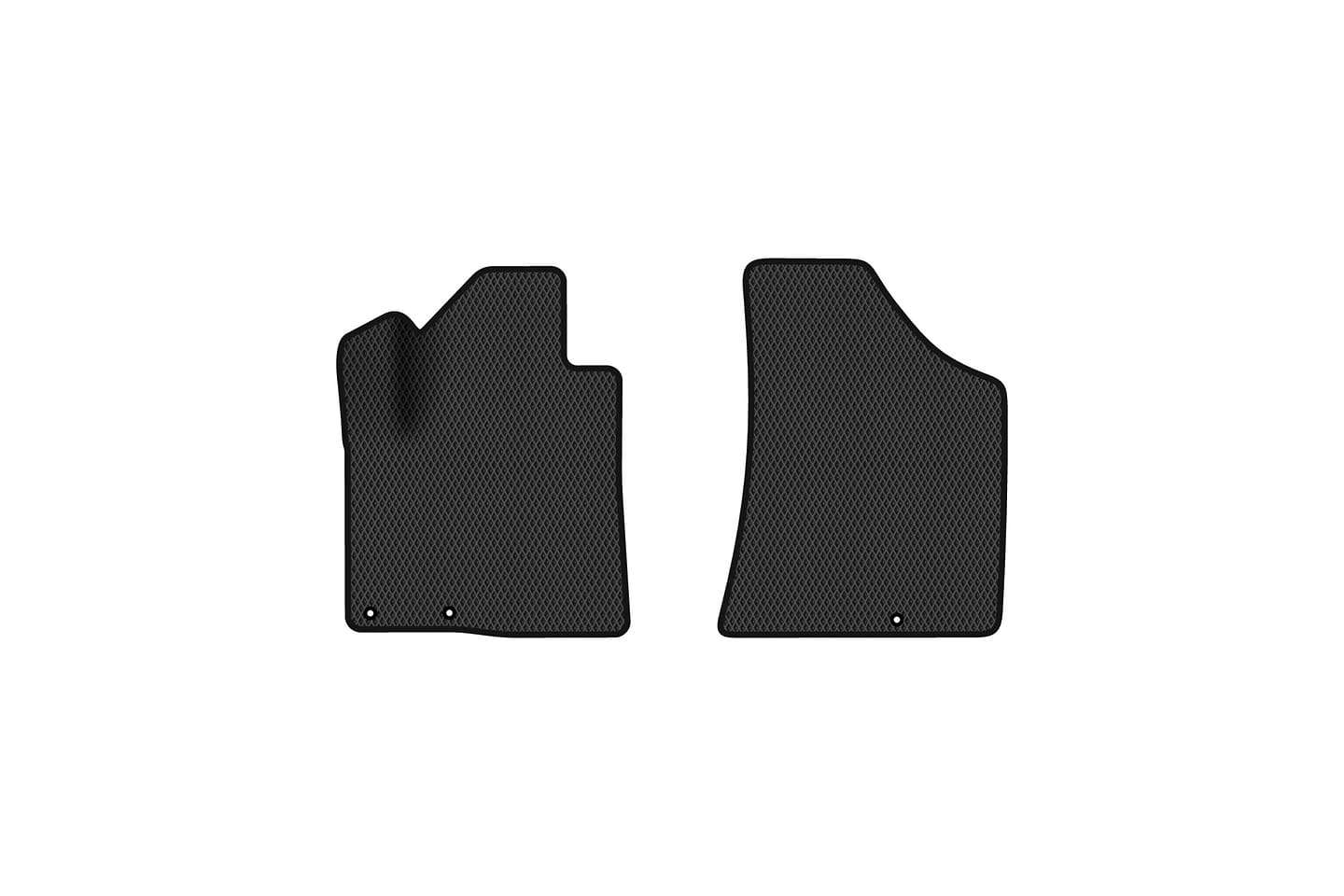 EVA килимки в салон авто передні EVAtech для Santa FE (CM) Restyling (Hinged Gas Pedal) 7 seats (3 clips) Hyundai 2010-2012 2 покоління SUV EU HY13314AE2KD3RBB