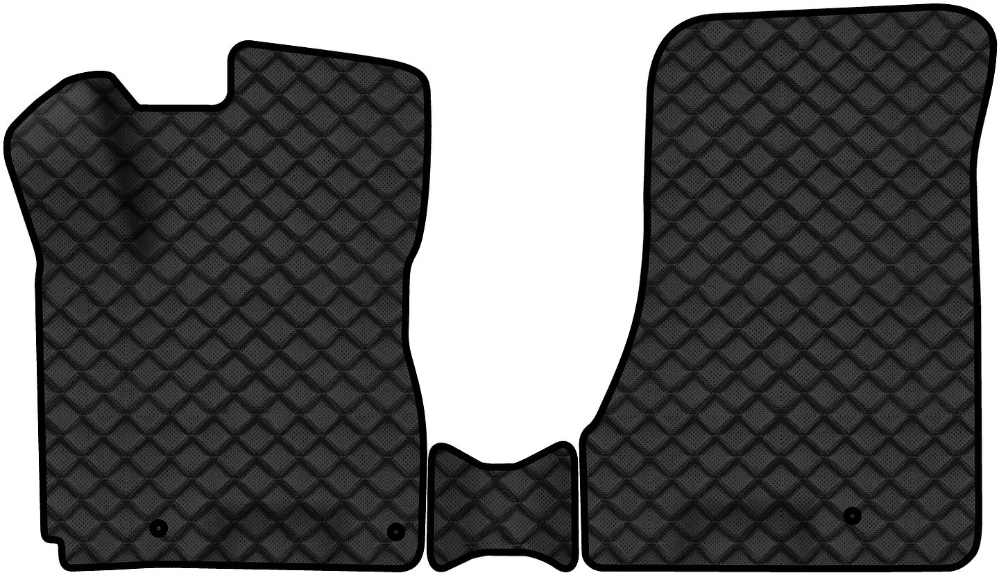 Коврики из экокожи в салон авто передние EVAtech ECO для Tucson (JM) MT Hyundai 2004-2010 1 поколение SUV EU (HY13539AD3LA3BBB)