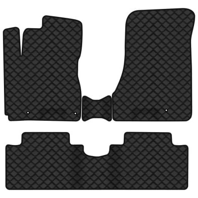 Килимки з екошкіри в салон авто EVAtech ECO для Tucson (JM) MT Hyundai 2004-2010 1 покоління SUV EU (HY13539Z4LA3BBB)