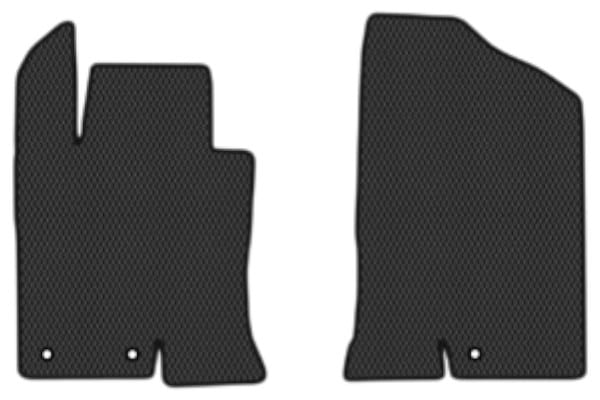 EVA коврики в салон авто передние EVAtech для Sonata (YF) Hybrid (Squib VL+VR) Hyundai 2009-2014 6 поколение Sedan USA HY13546AV2KH3RBB