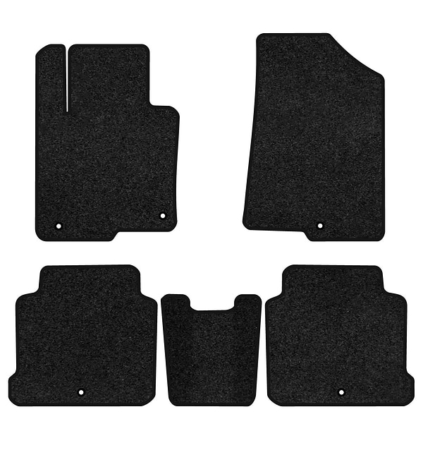 Фото - Коврики ворсовые в салон авто EVAtech Premium для Hyundai Sonata (LF) 2014-2019 7 поколение Sedan Korea черный кант HY13863CV5KH5VPB