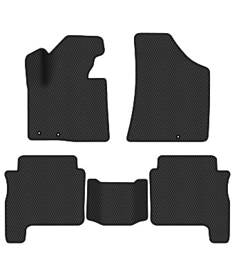EVA килимки в салон авто EVAtech для Santa FE (CM) Restyling (Floor Gas Pedal) 5 seats Hyundai 2010-2012 2 покоління SUV USA HY13946CE5KD3RBB