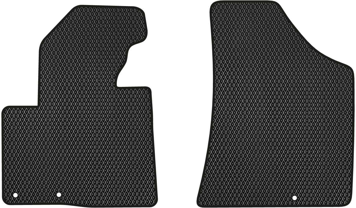 EVA килимки в салон авто передні EVAtech для Santa FE (CM) Restyling (Floor Gas Pedal) 7 seats Hyundai 2010-2012 2 покоління SUV USA HY13947AG2KD3RBB