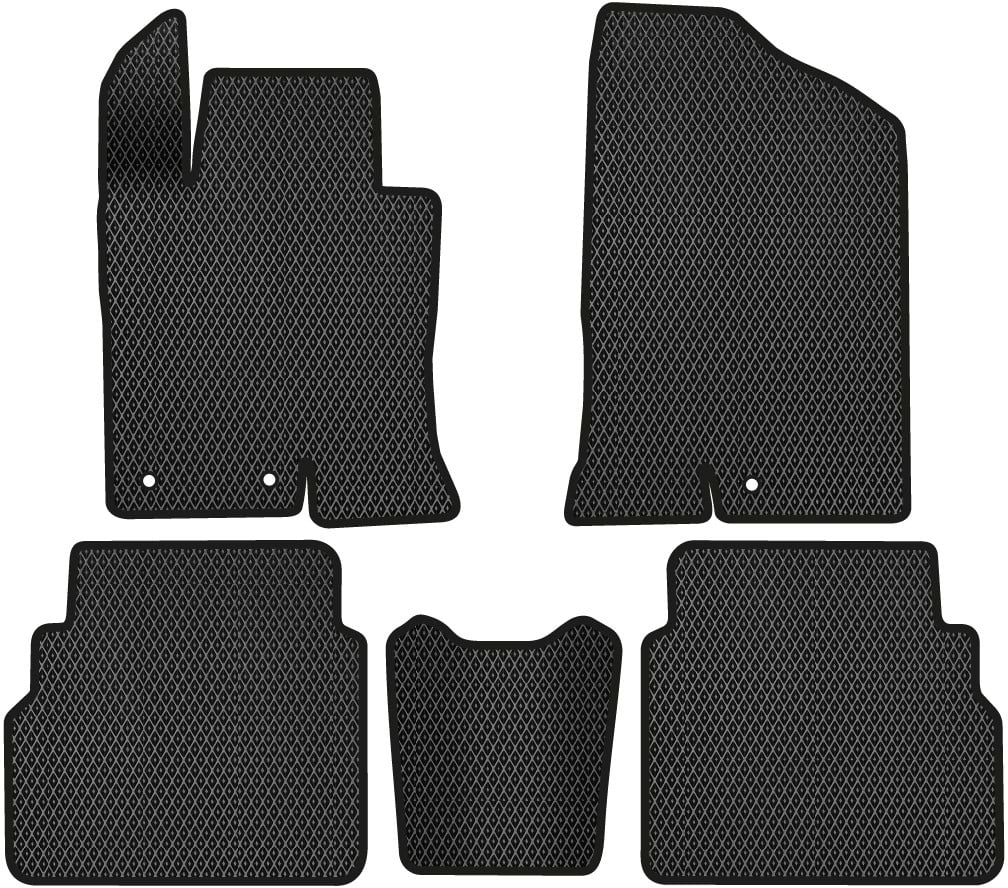 EVA коврики в салон авто EVAtech для Sonata (YF) Hybrid (Squib VL+VR) Hyundai 2009-2014 6 поколение Sedan Korea HY13980CV5KH3RBB