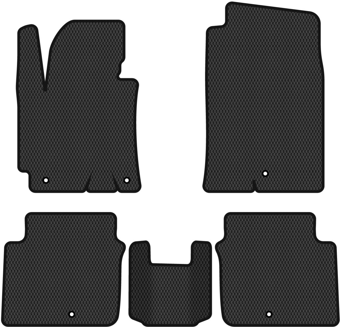 EVA килимки в салон авто EVAtech для Elantra (MD) (5 clips) Hyundai 2010-2015 5 покоління Sedan USA HY14487C5KH5RBB