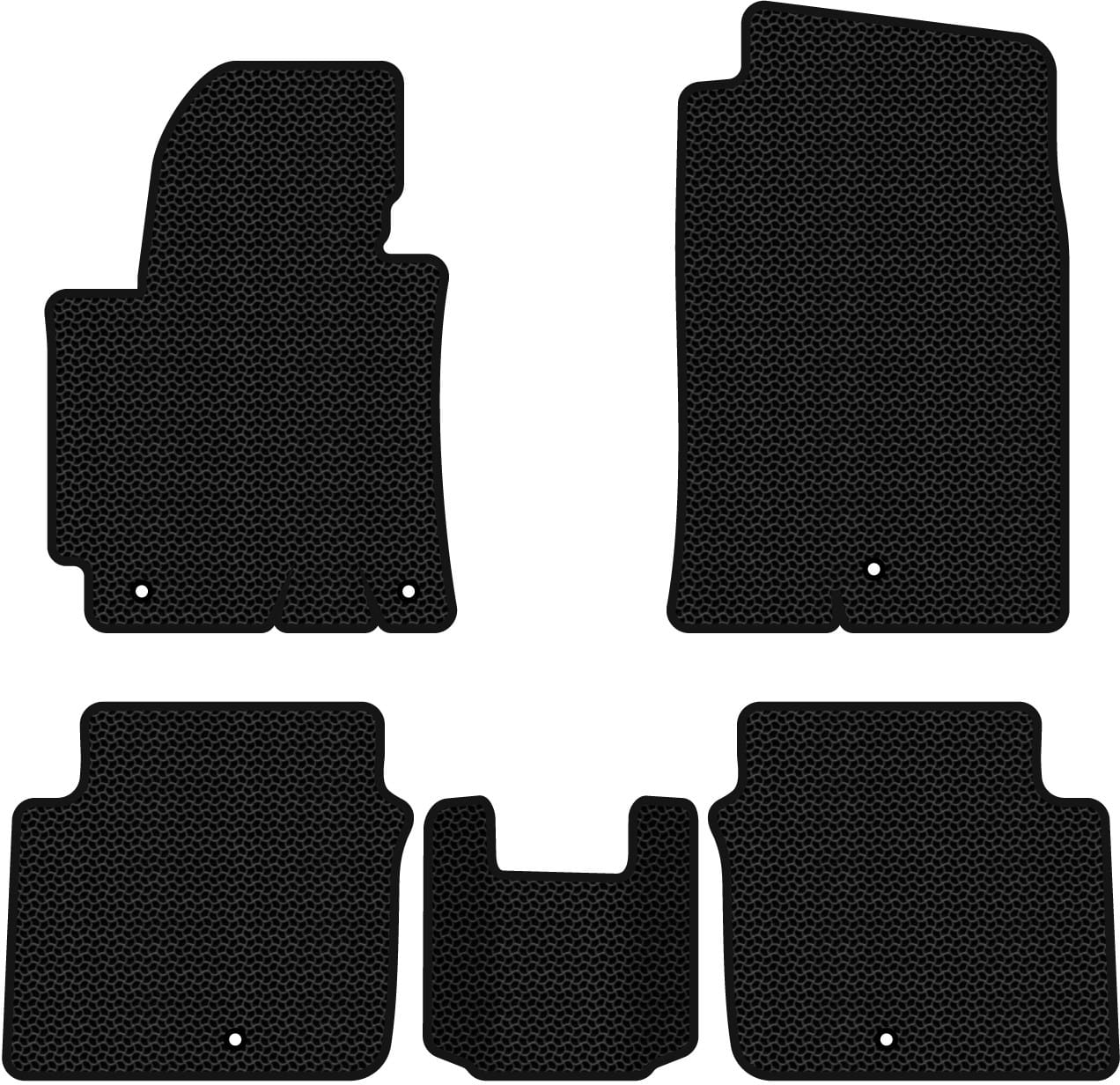 EVA коврики в салон авто EVAtech для Elantra (MD) (5 clips) Hyundai 2010-2015 5 поколение Sedan USA HY14487CB5KH5KBB