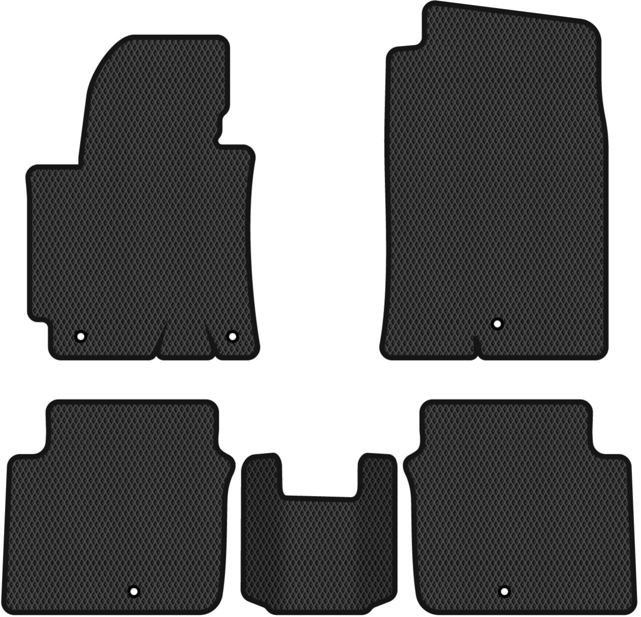 EVA коврики в салон авто EVAtech для Elantra (MD) (5 clips) Hyundai 2010-2015 5 поколение Sedan USA HY14487CB5KH5RBB