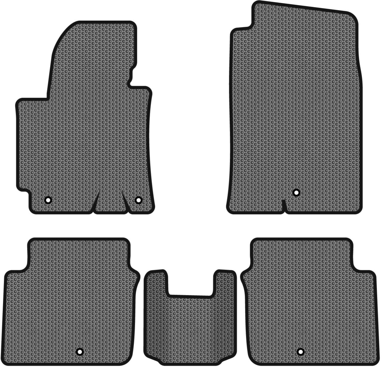 EVA коврики в салон авто EVAtech для Elantra (MD) (5 clips) Hyundai 2010-2015 5 поколение Sedan USA HY14487CB5KH5SGB