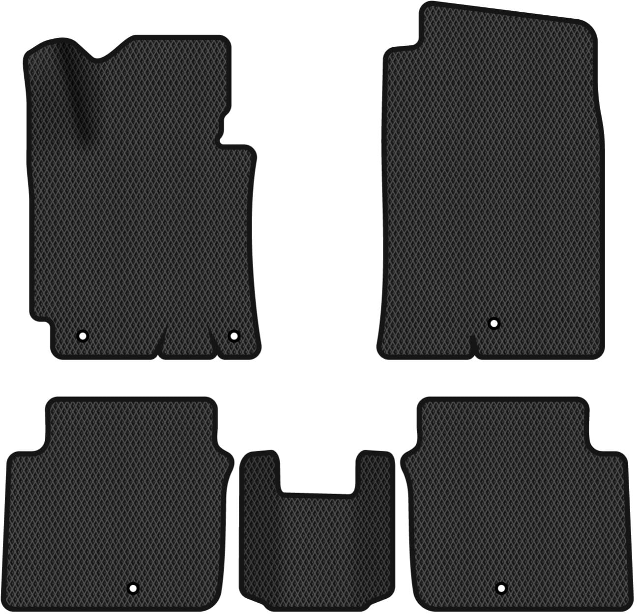 EVA коврики в салон авто EVAtech для Elantra (MD) (5 clips) Hyundai 2010-2015 5 поколение Sedan USA HY14487CD5KH5RBB