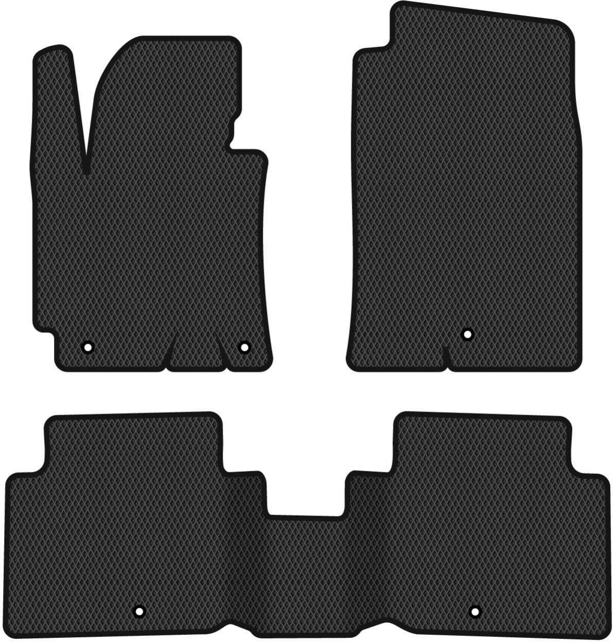 EVA коврики в салон авто EVAtech для Elantra (MD) (5 clips) Hyundai 2010-2015 5 поколение Sedan USA HY14487Z3KH5RBB