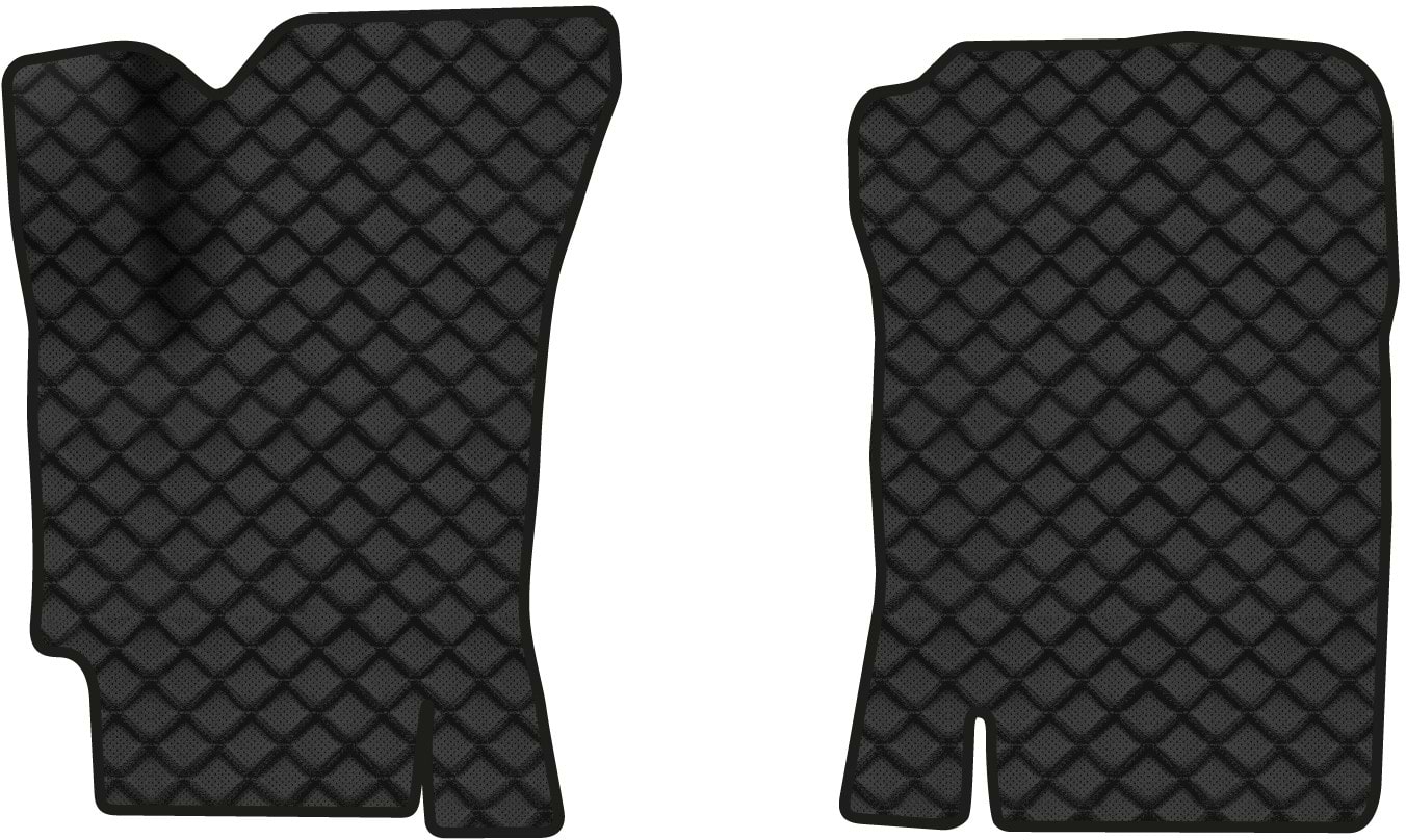 Килимки з екошкіри в салон авто передні EVAtech ECO для Accent (MC) Hyundai 2006-2010 3 покоління Sedan EU (HY1477AD2BBB)