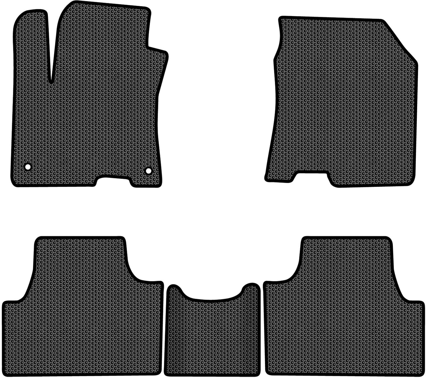 EVA килимки в салон авто EVAtech для Kona Electric Hyundai 2017-2023 1 покоління SUV EU HY1505CV5KH2SBB