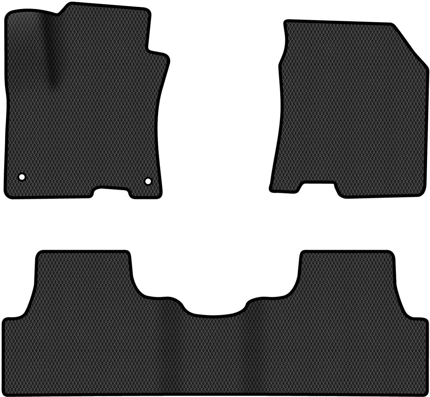 EVA килимки в салон авто EVAtech для Kona Electric Hyundai 2017-2023 1 покоління SUV EU HY1505ZE3KH2RBB