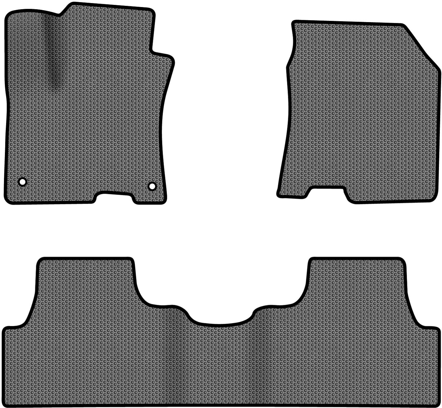 EVA коврики в салон авто EVAtech для Kona Electric Hyundai 2017-2023 1 поколение SUV EU HY1505ZE3KH2SGB
