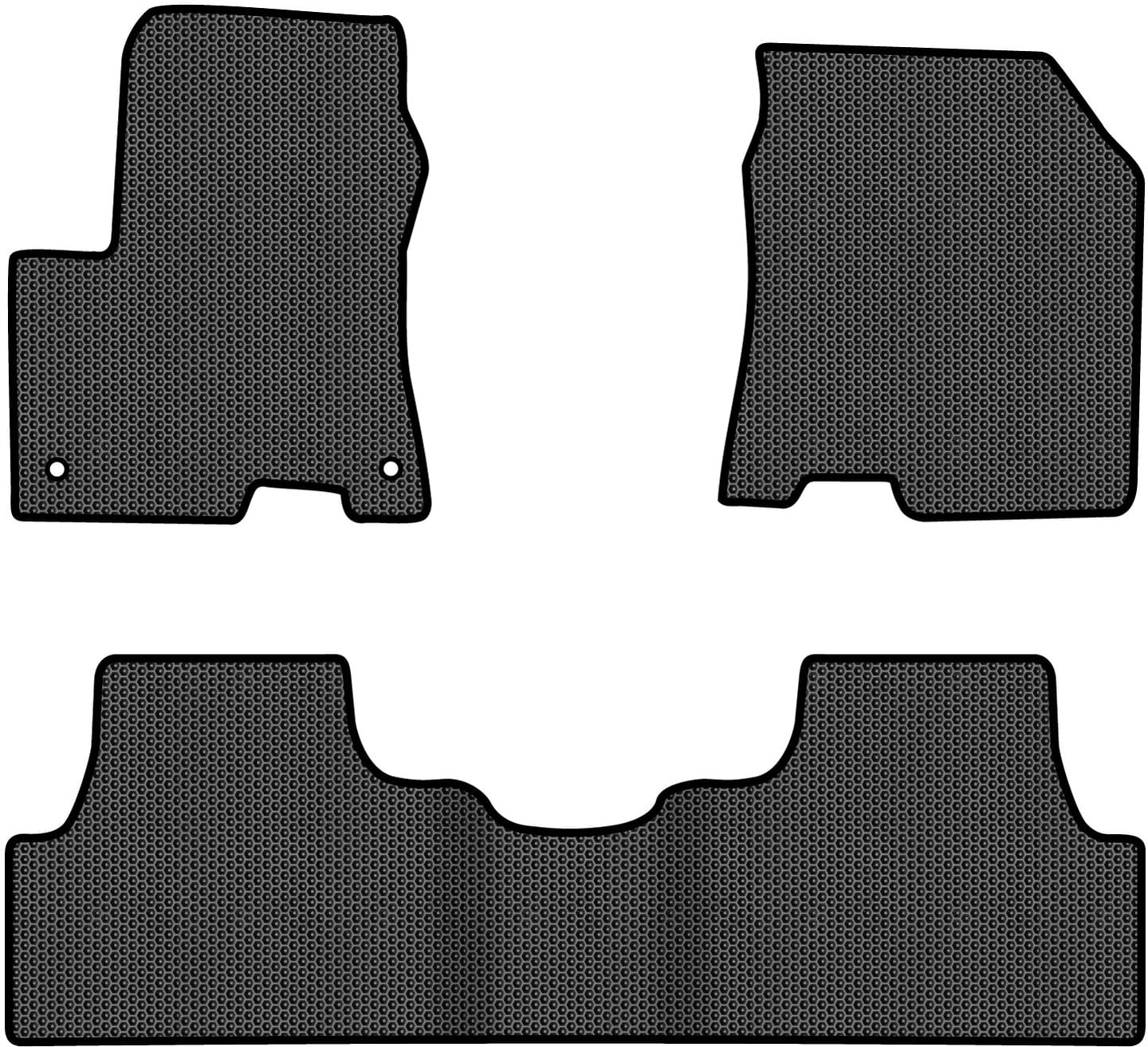 EVA коврики в салон авто EVAtech для Kona Electric Hyundai 2017-2023 1 поколение SUV EU HY1505ZG3KH2SBB