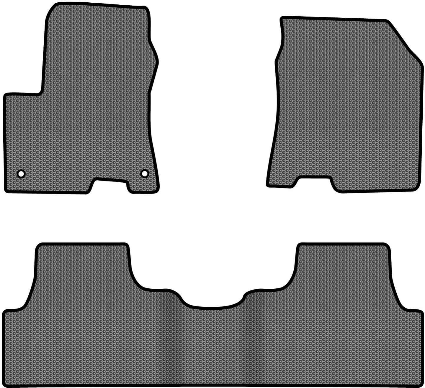 EVA килимки в салон авто EVAtech для Kona Electric Hyundai 2017-2023 1 покоління SUV EU HY1505ZG3KH2SGB