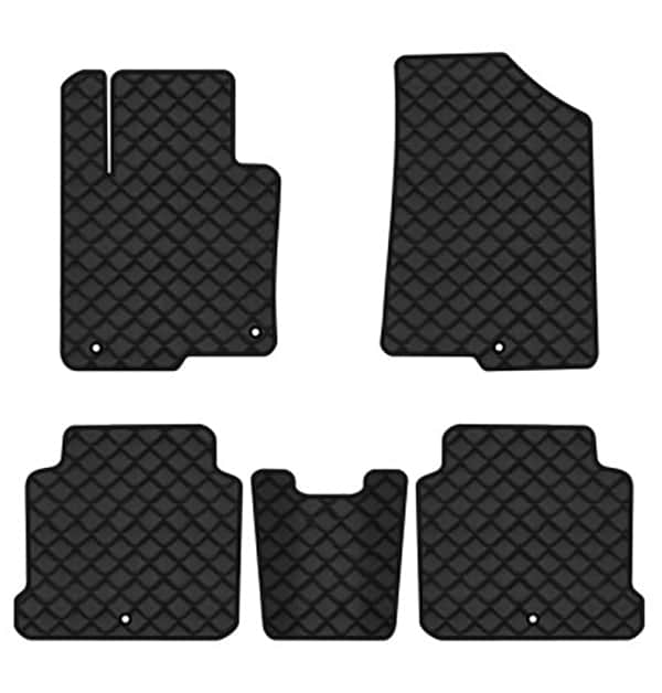 Килимки з екошкіри в салон авто EVAtech ECO для Sonata (LF) (5 clips) Hyundai 2014-2019 7 покоління Sedan USA HY1510CV5KH5BBB