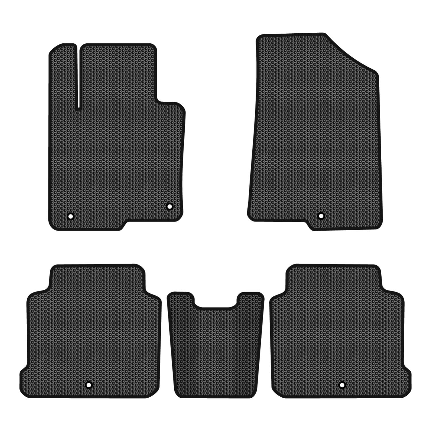 EVA коврики в салон авто EVAtech для Sonata (LF) (5 clips) Hyundai 2014-2019 7 поколение Sedan USA HY1510CV5KH5SBB