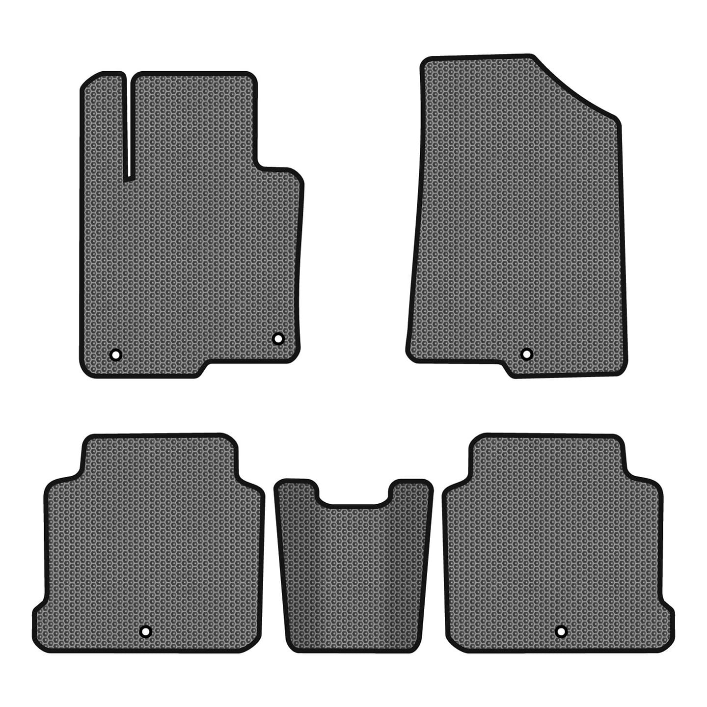 EVA коврики в салон авто EVAtech для Sonata (LF) (5 clips) Hyundai 2014-2019 7 поколение Sedan USA HY1510CV5KH5SGB