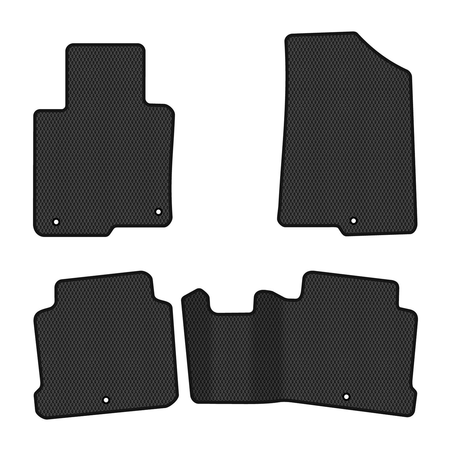 EVA коврики в салон авто EVAtech для Sonata (LF) (5 clips) Hyundai 2014-2019 7 поколение Sedan USA HY1510PGR4KH5RBB