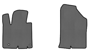 EVA коврики в салон авто передние EVAtech для Tucson (NX4) (Short base) Hyundai 2021 4 поколение SUV EU HY1518AV2TL2RGB