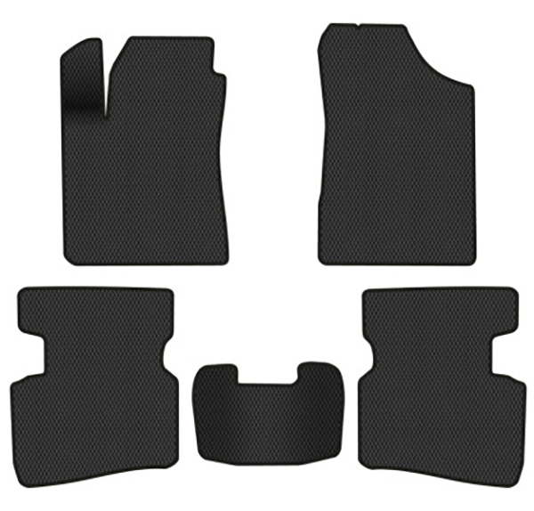 Фото - Коврики из экокожи в салон авто EVAtech ECO для Elantra (HD) Hyundai 2006-2011 4 поколение Sedan Korea HY1997CV5BBB