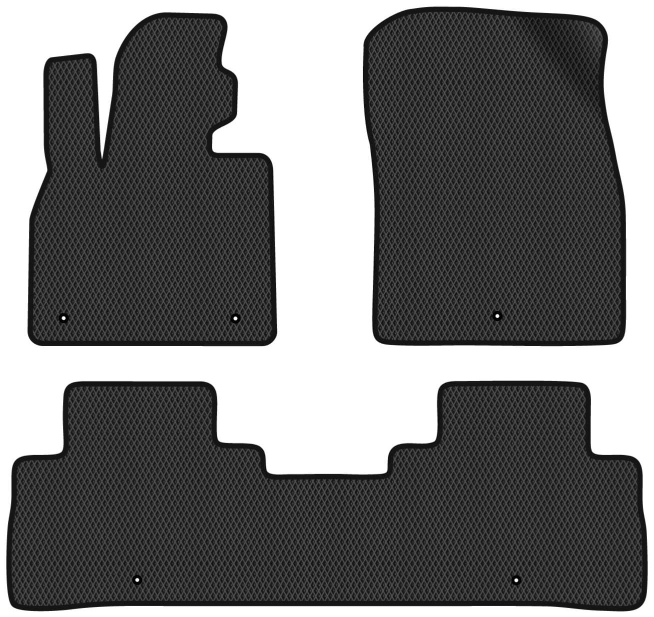 EVA коврики в салон авто EVAtech для Palisade 7 seats Hyundai 2018 1 поколение SUV EU HY22562Z3LA5RBB