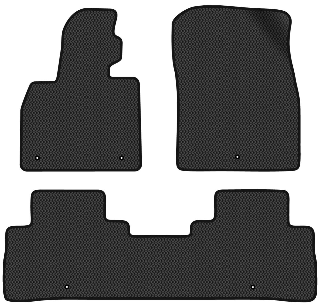 EVA коврики в салон авто EVAtech для Palisade 7 seats Hyundai 2018 1 поколение SUV EU HY22562ZB3LA5RBB