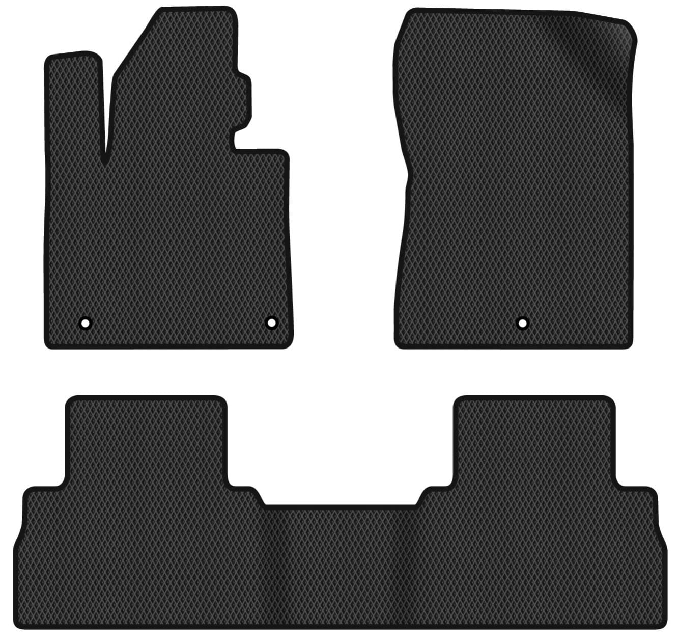 EVA коврики в салон авто EVAtech для Santa FE (TM) 5 seats Hyundai 2018-2020 4 поколение SUV EU HY23005Z3KH3RBB