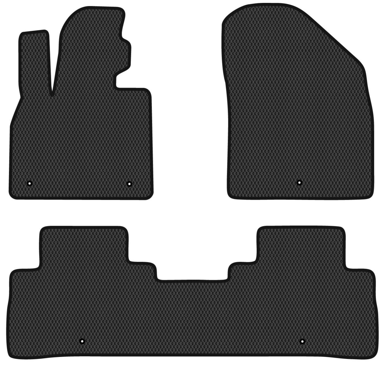 EVA коврики в салон авто EVAtech для Palisade 8 seats Hyundai 2018 1 поколение SUV EU HY23248ZV3LA5RBB