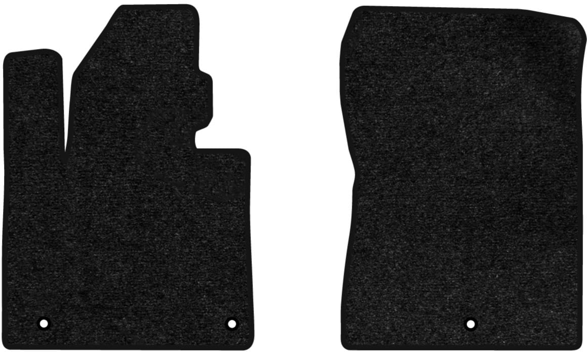 Коврики ворсовые в салон авто EVAtech Standard для Hyundai Santa FE (TM) 5 seats 2018-2020 4 поколение SUV Korea черный кант HY23821A2KH3VEB