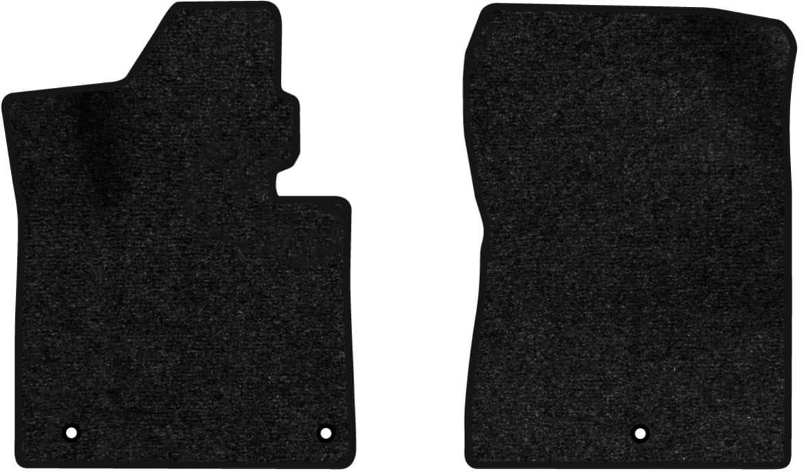 Килимки ворсові в салон авто EVAtech Standard для Hyundai Santa FE (TM) 5 seats 2018-2020 4 покоління SUV Korea чорний кант HY23821AD2KH3VEB