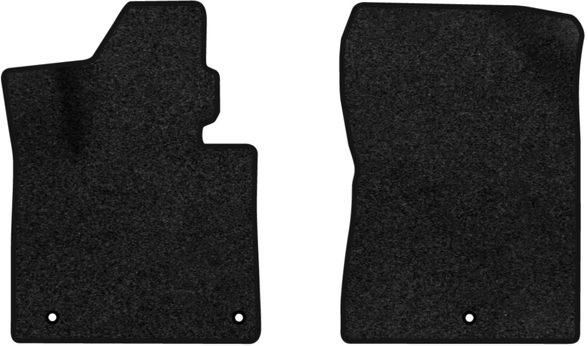 Килимки ворсові в салон авто EVAtech Premium для Hyundai Santa FE (TM) 5 seats 2018-2020 4 покоління SUV Korea чорний кант HY23821AD2KH3VPB